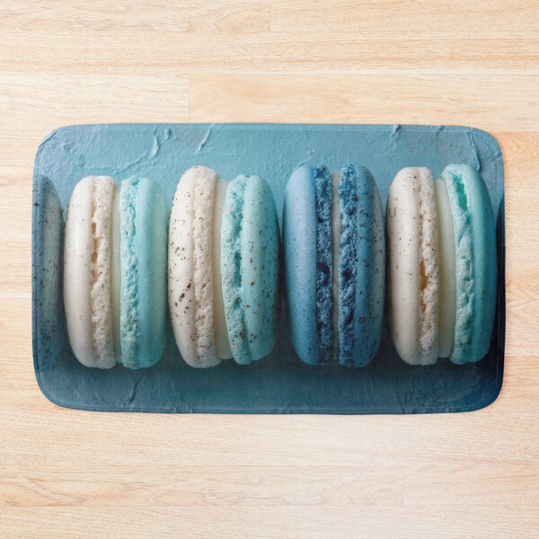 Item preview, Blue macarons on table designed and sold by anytka.