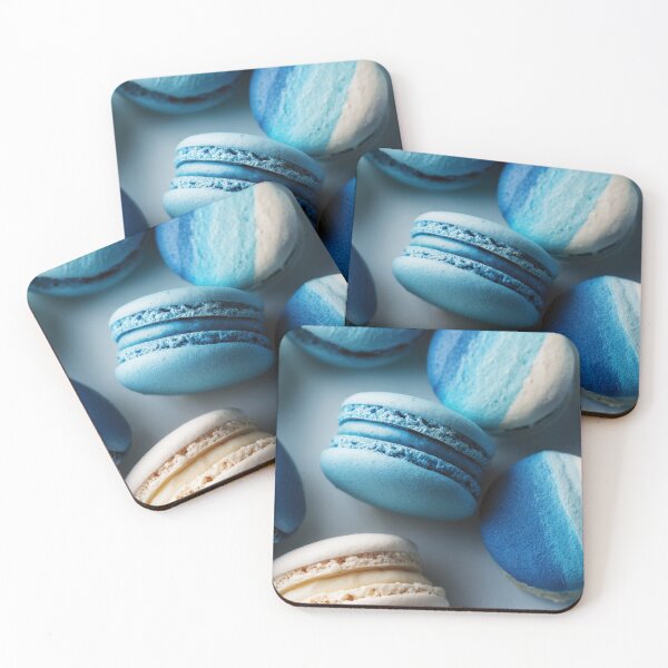 Item preview, Blue macarons displayed on a table designed and sold by anytka.