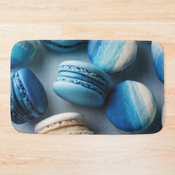 Item preview, Blue macarons displayed on a table designed and sold by anytka.