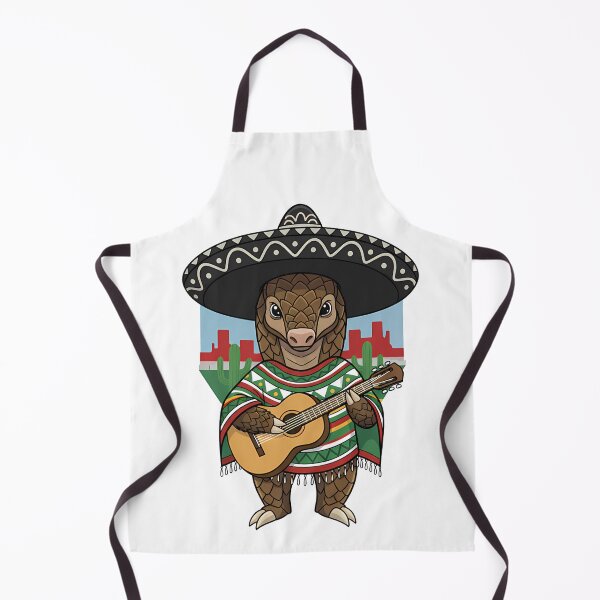 Item preview, Mexican Pangolin Sombrero Guitar Desert designed and sold by k3rstman1.