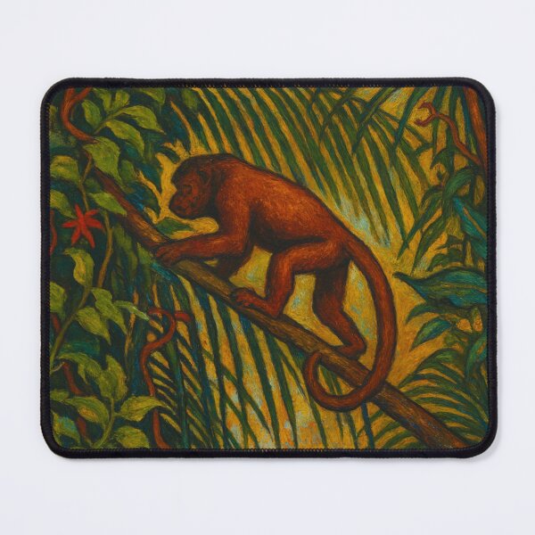 Item preview, Peruvian Red Howler designed and sold by Sarcastic-Cards.