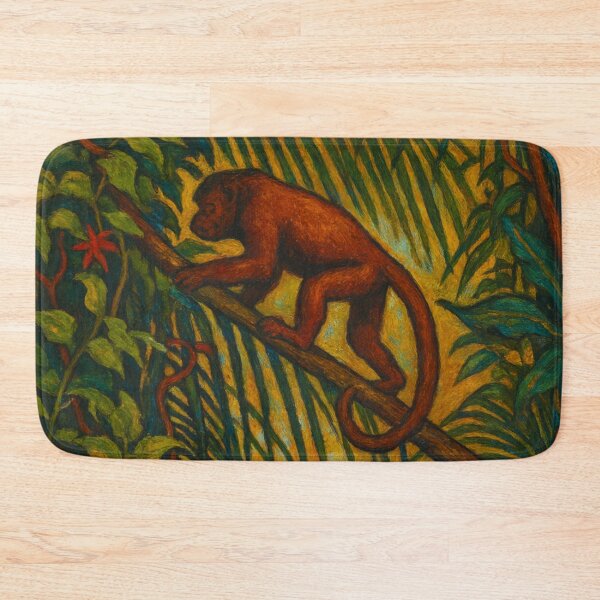 Item preview, Peruvian Red Howler designed and sold by Sarcastic-Cards.