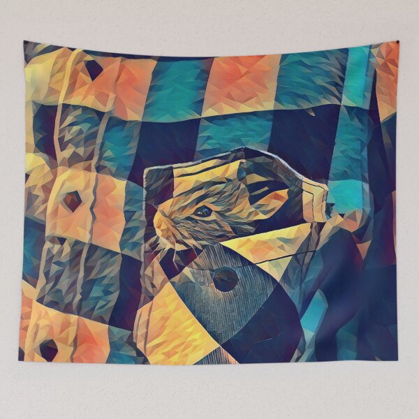 Item preview, Rabbit in Pocket designed and sold by tomorrowsart.