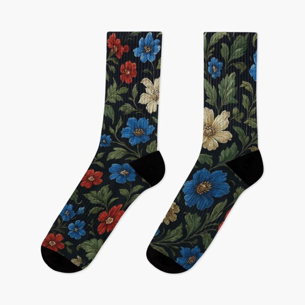 Item preview, Baroque flowers on dark designed and sold by Sigtrix.