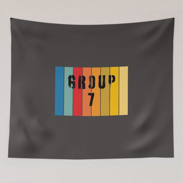 Item preview, Funny Vintage Group 7 Design I am In Group 7 Humor designed and sold by faridman.