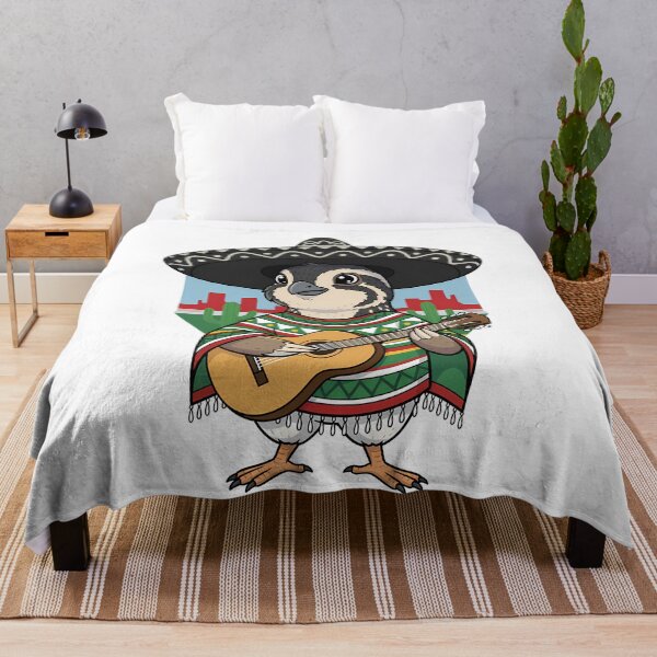 Item preview, Cute Quail Mariachi Sombrero Guitar designed and sold by k3rstman1.
