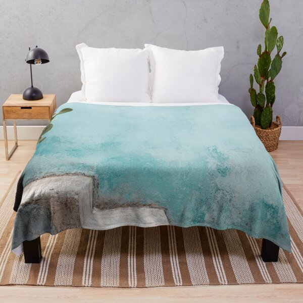 Item preview, Cactus on steps against blue wall designed and sold by anytka.