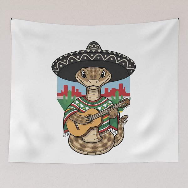 Item preview, Mexican Rattlesnake Mariachi Guitar designed and sold by k3rstman1.
