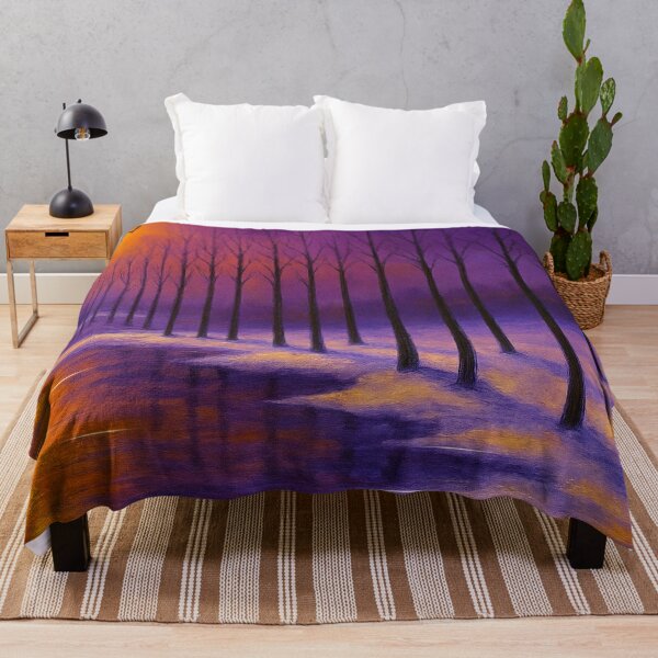 Item preview, Sunset over Frosty Forest designed and sold by Joey Santiago.