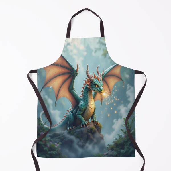 Item preview, Mystic Dragon in Forest Mist – Magic, breath & wings between fog, light & ancient silence designed and sold by FotoworldEdel.