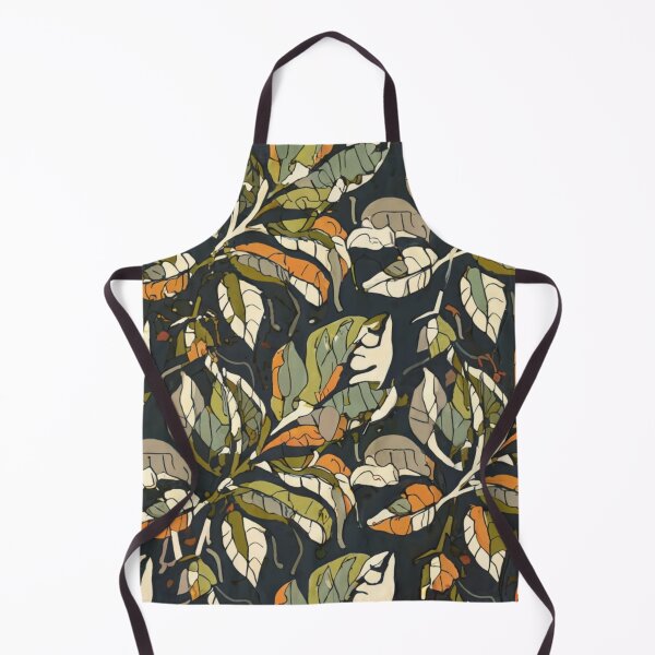Item preview, detail, high quality, intricate lighting, luminism, overall leaf tile pattern designed and sold by gulka8.
