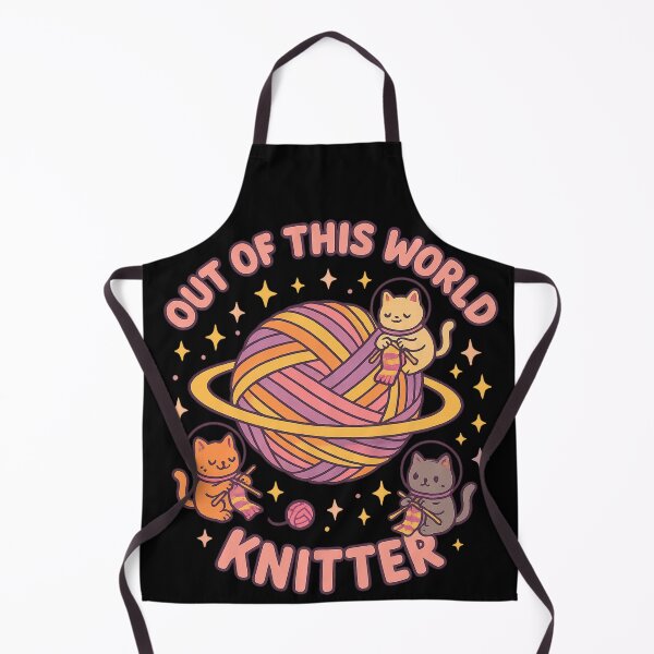 Item preview, Out of this world knitter  designed and sold by Iail Ioa.