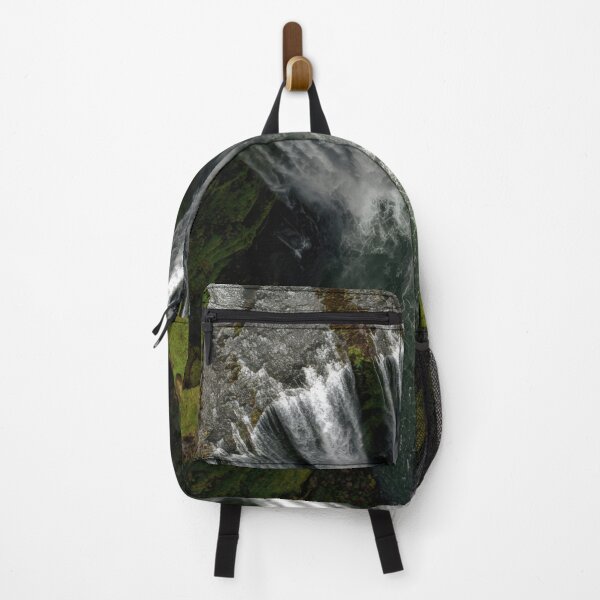Item preview, Waterfall cascades onto rocky pool designed and sold by anytka.
