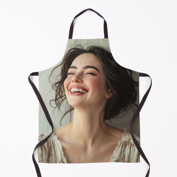 Item preview, Joyful young woman smiling brightly designed and sold by anytka.