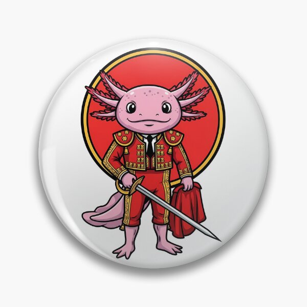 Item preview, Axolotl Matador Bullfighter Cute designed and sold by k3rstman1.