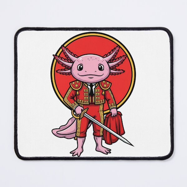 Item preview, Axolotl Matador Bullfighter Cute designed and sold by k3rstman1.
