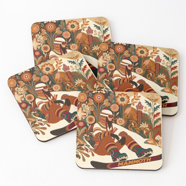 Item preview, Mammoth Mountain Retro Snowboard Girl | Winter Sports Series designed and sold by SHELOPS.