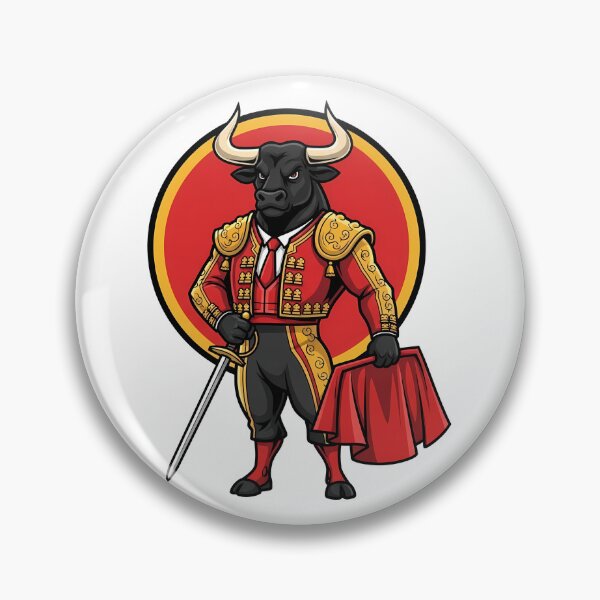 Item preview, Bull Matador Torero Mascota Arte Español designed and sold by k3rstman1.