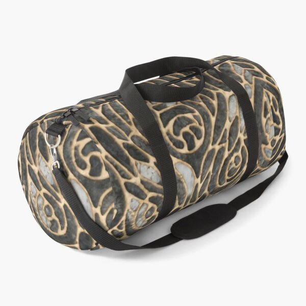 Item preview, A minimalist composition of lines and curves creating intricate patterns resembling natural elements such as leaves and water waves designed and sold by gulka8.