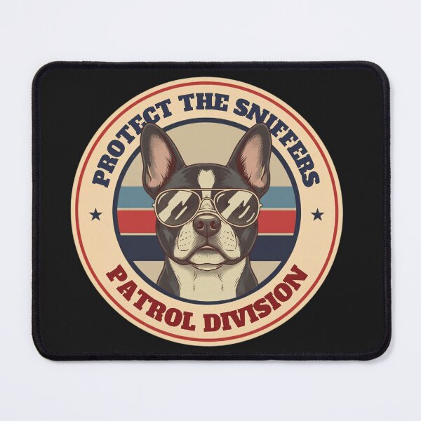 Item preview, Protect The Sniffers – Patrol Division | Funny Dog Police Badge Design designed and sold by CheekySniffy.