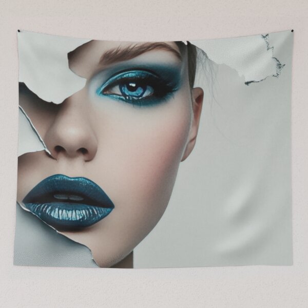 Item preview, Bold beauty with vibrant makeup designed and sold by anytka.