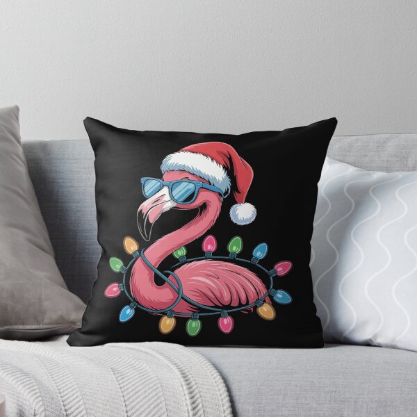 Item preview, Christmas Flamingo in Sunglasses designed and sold by jkrphoto.