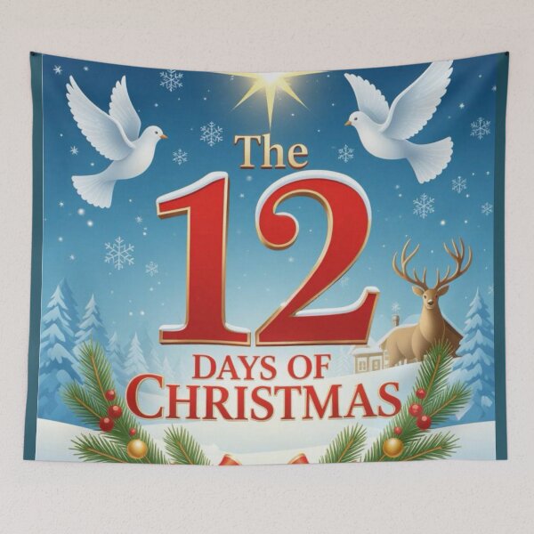 Item preview, Twelve Days Of Christmas designed and sold by AIncredible.