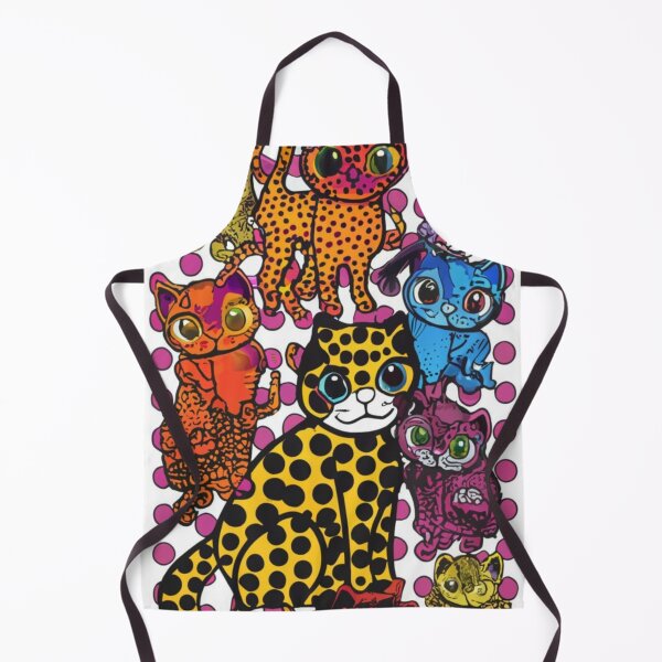 Item preview, Funny cats, style, children's illustration, funny graphics, decoration style, animal picture, vivid colors designed and sold by gulka8.