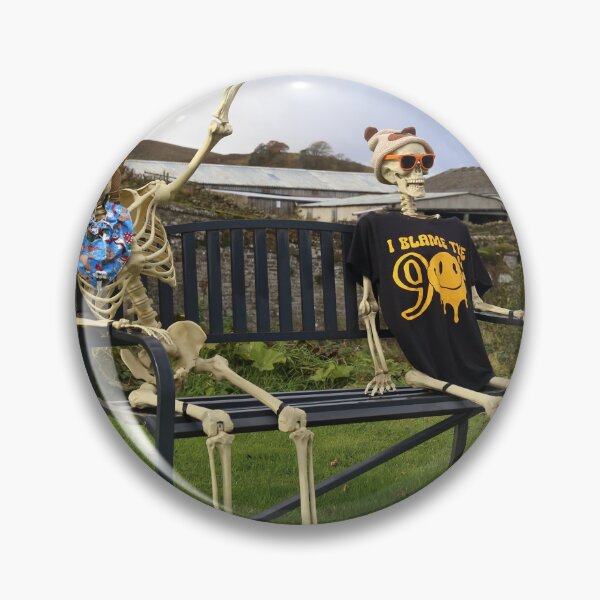Item preview, Skeleton Bench, two old bones having a rest. designed and sold by prestongeorge.