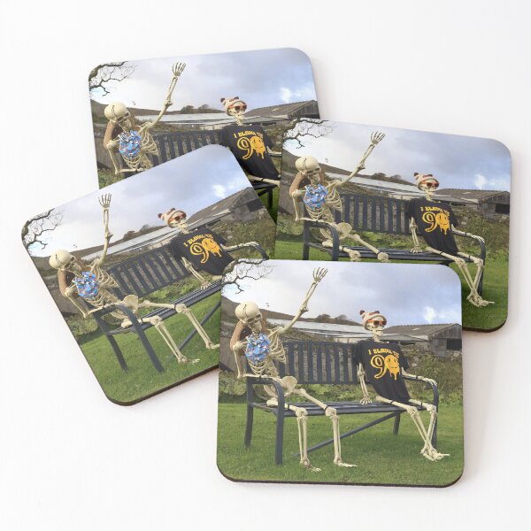 Item preview, Skeleton Bench, two old bones having a rest. designed and sold by prestongeorge.