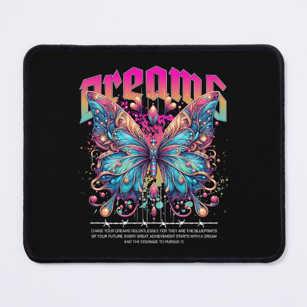 Aperçu de l'œuvre Art psychédélique du papillon créée et vendue par Pixel & Petal.