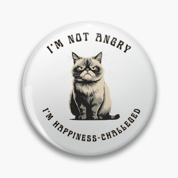 Artikelvorschau, Grumpy Cat Happiness-Ghallenged entworfen und verkauft von BKDIGITALSHOP.