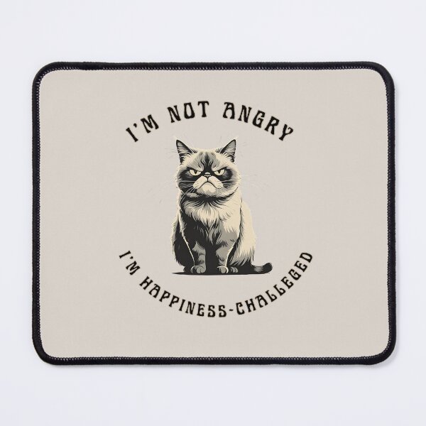 Item preview, Grumpy Cat Happiness-Ghallenged designed and sold by BKDIGITALSHOP.