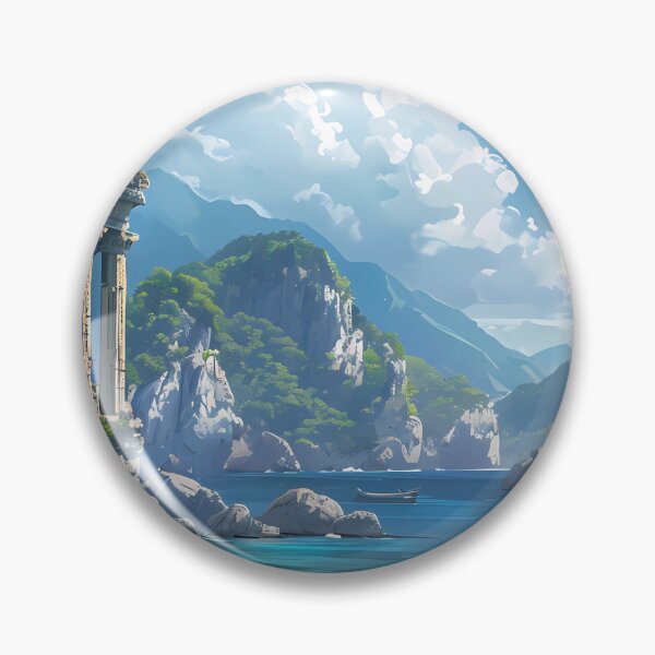 Item preview, Ancient Temple by the Sea designed and sold by Design-Illusi0n.