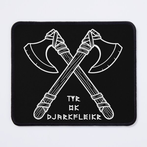 Item preview, Viking axe with Norse runes designed and sold by ApepuBoss.