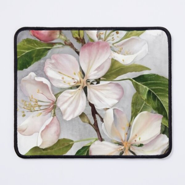 Item preview, artwork, Apple Blossom, elegant artwork depicting hidden apple blossoms in bloom, designed and sold by gulka8.