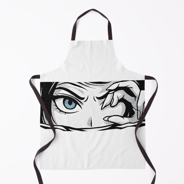 Item preview, Chica manga de ojos azules mirando con nitidez designed and sold by DariaOltes.