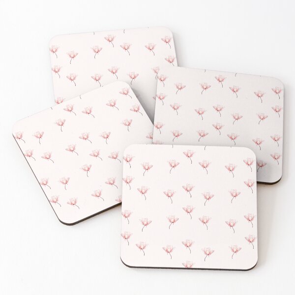 Item preview, Pink Flower Sticker Set | Soft Floral Aesthetic Stickers designed and sold by ItGirlTheraphy.