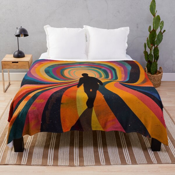 Artikelvorschau, Bleib auf deinem Weg - Psychedelische Tunnelvisionskunst entworfen und verkauft von SaadArtCo.