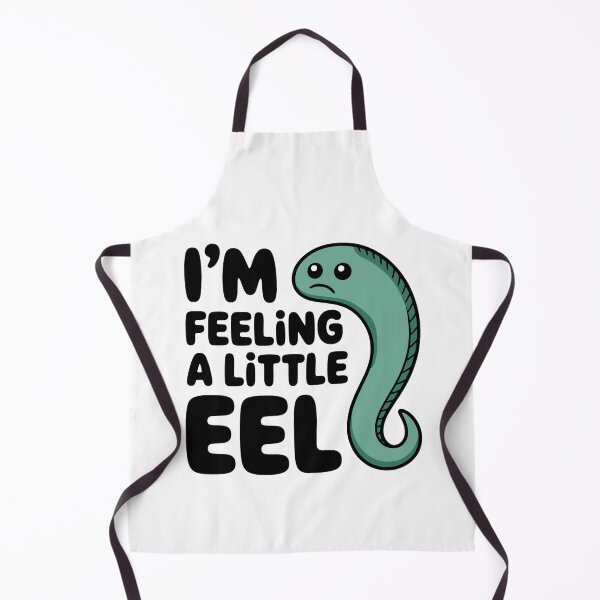 Item preview, I'm feeling A Little Eel! Cute Koi Pun designed and sold by PMCreative.