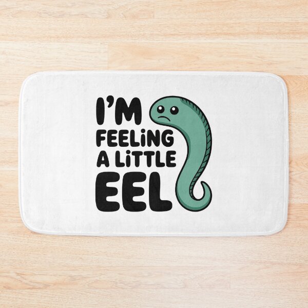 Item preview, I'm feeling A Little Eel! Cute Koi Pun designed and sold by PMCreative.