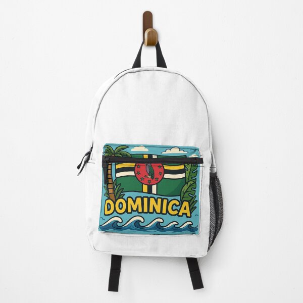 Item preview, Dominica Flag Island Vibes – Caribbean Art Design designed and sold by ZooMER1.