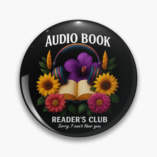 Item preview, Audio Book Reader’s Club – Sorry, I Can’t Hear You designed and sold by ChippyChics.