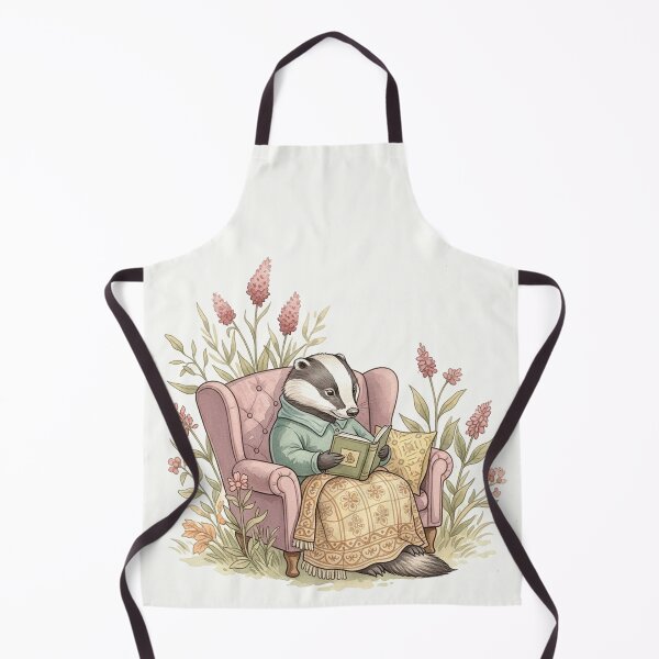 Item preview, Cozy Reading Time with Mr. Badger designed and sold by Pasteltone.