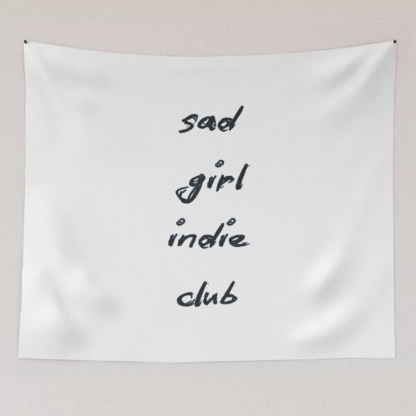 Item preview, sad girl indie club designed and sold by liamxryan.