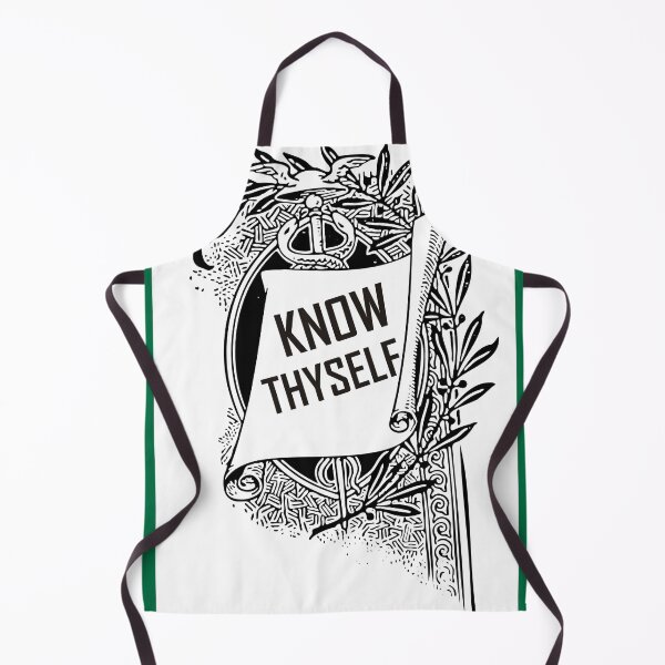 Item preview, Know Thyself | Ancient Greek Wisdom Quote designed and sold by ArtsyExplorer.