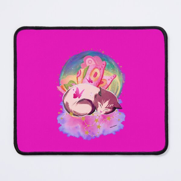 Item preview, Sleeping Butterfly Cat designed and sold by artbyomega.