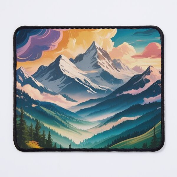 Item preview, А majestic mountain landscape. designed and sold by Lilashakti ⭐️ ⭐️ ⭐️ ⭐️ ⭐️.