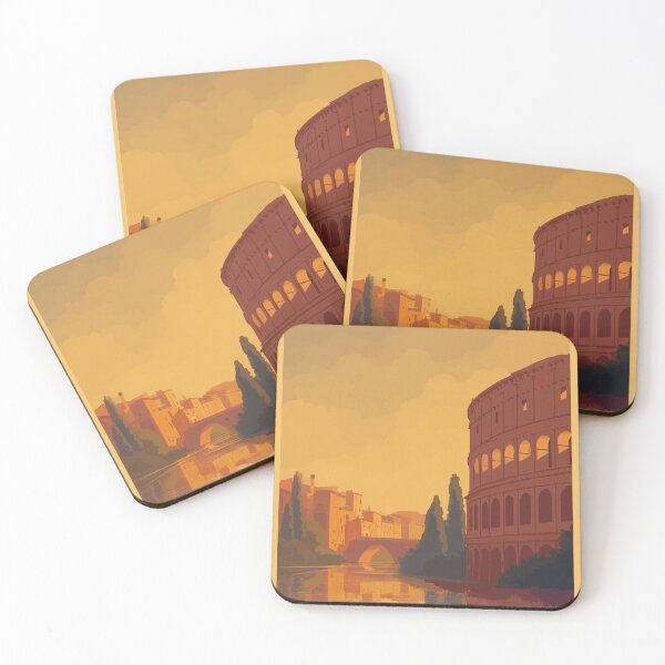 Item preview, Vintage Italy - Retro Travel Poster designed and sold by MidArtForge.