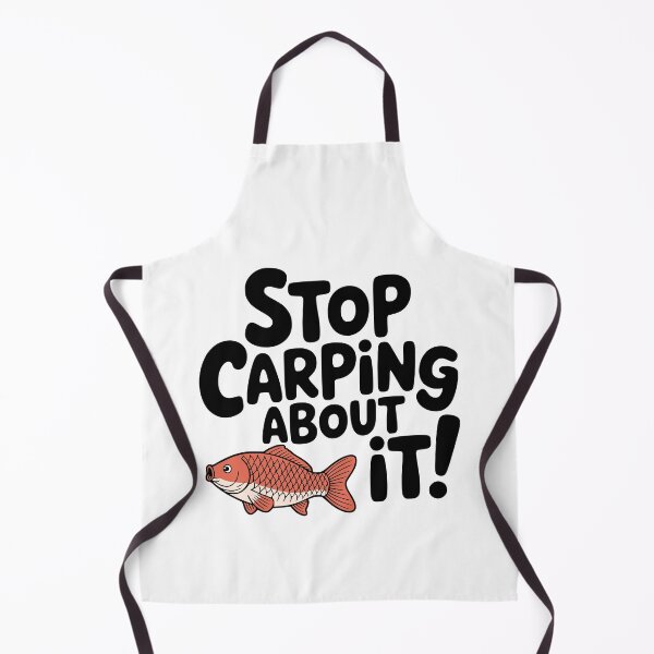 Item preview, Stop Carping About It! Cute Carp Fish Pun designed and sold by PMCreative.